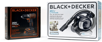BLACK+DECKER New Brand Packaging