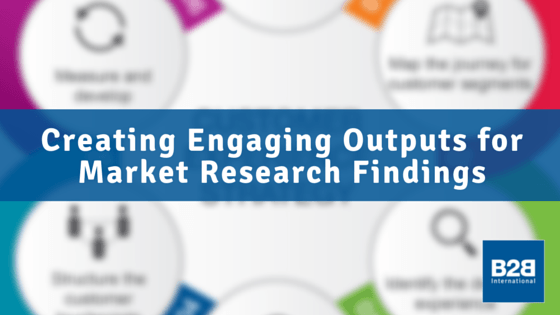 Creating Engaging Outputs for Market Research Findings