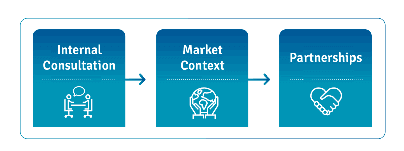 strategy consulting and market research: internal consultation