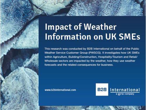Met Office Impact of Weather on SMEs Report