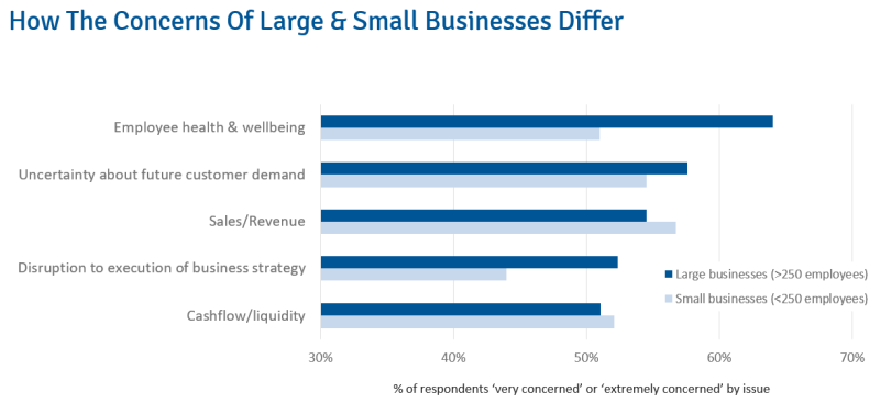 COVID-19: How The Concerns Of Large & Small Businesses Differ