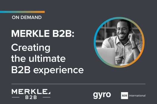 On-Demand Webinar: Creating the Ultimate B2B Experience