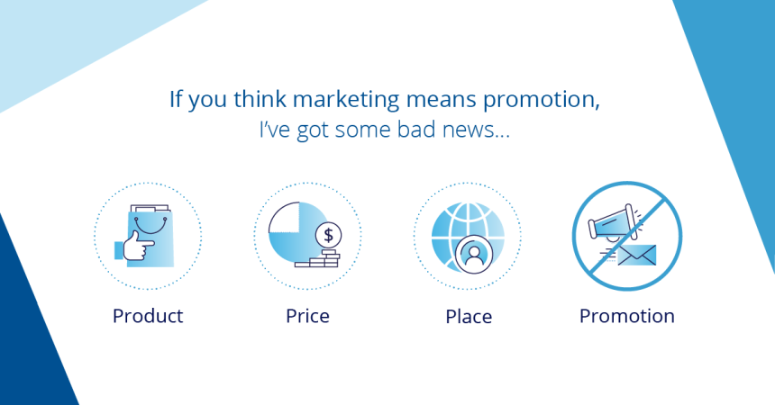 Successful Marketing Means Focusing on all 4 Ps – Not Just Promotion