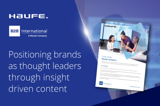 B2B International Case Study - Thought Leadership Research for Haufe-Lexware