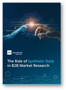 The Role of Synthetic Data in B2B Market Research