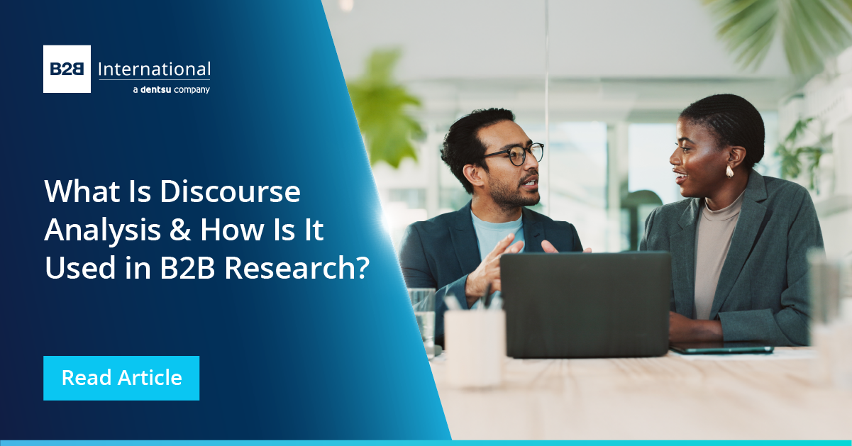What Is Discourse Analysis & How Is It Used in B2B Research?