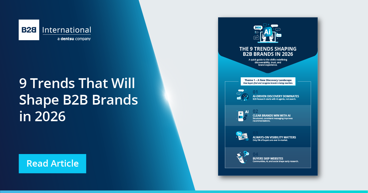 9 Trends That Will Shape B2B Brands in 2026 | B2B International