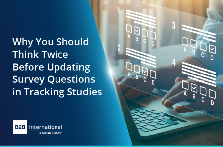Why You Should Think Twice Before Updating Survey Questions in Tracking Studies